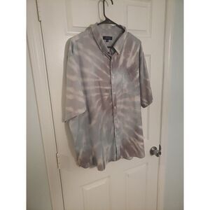 Button down 2xl simply southern tie dye mens light weight shirt